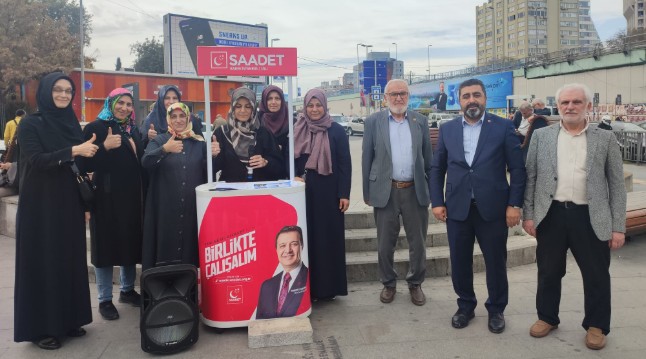 SAADET PARTİSİ ŞİŞLİ İLÇE BAŞKANLIĞI VE KADIN KOLLARI’NDAN CUMHURİYET BAYRAMI MESAJI